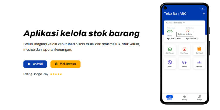Review Aplikasi Stok Barang Kelola.co